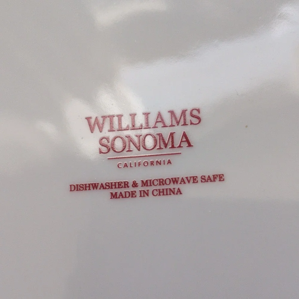 Williams Sonoma Twas the Night Before Christmas Dinner Plate Stocking Teddy Bear